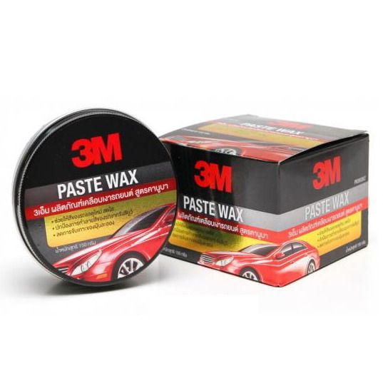 3M Paste Wax /ขี้ผึ้งเคลือบเงาสีรถ สูตรคานูบา
