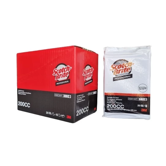Scotch-Brite Griddle Screen No.200CC  สก๊อต-ไบรท์ แผ่นตะเเกรง เบอร์ 200CC 